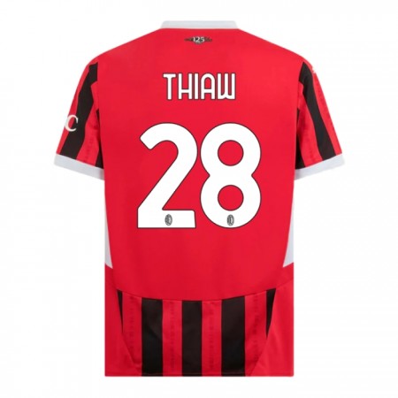 AC Milan Thiaw 28 Hjemmedrakt 2024-25 Kortermet
